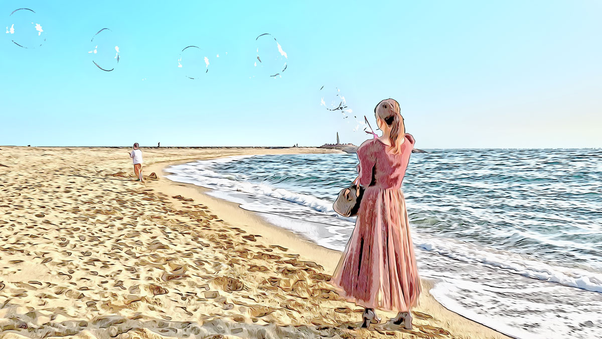 きらら焼け野海岸